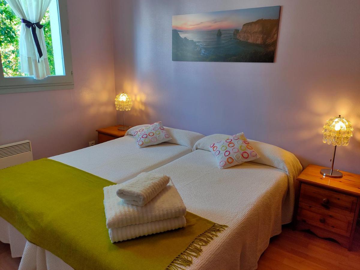 Apartamento Relax, silencio y sol en el jardin Hendaya Exterior foto